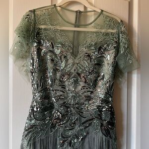 Stunning Olive Sequin Dress